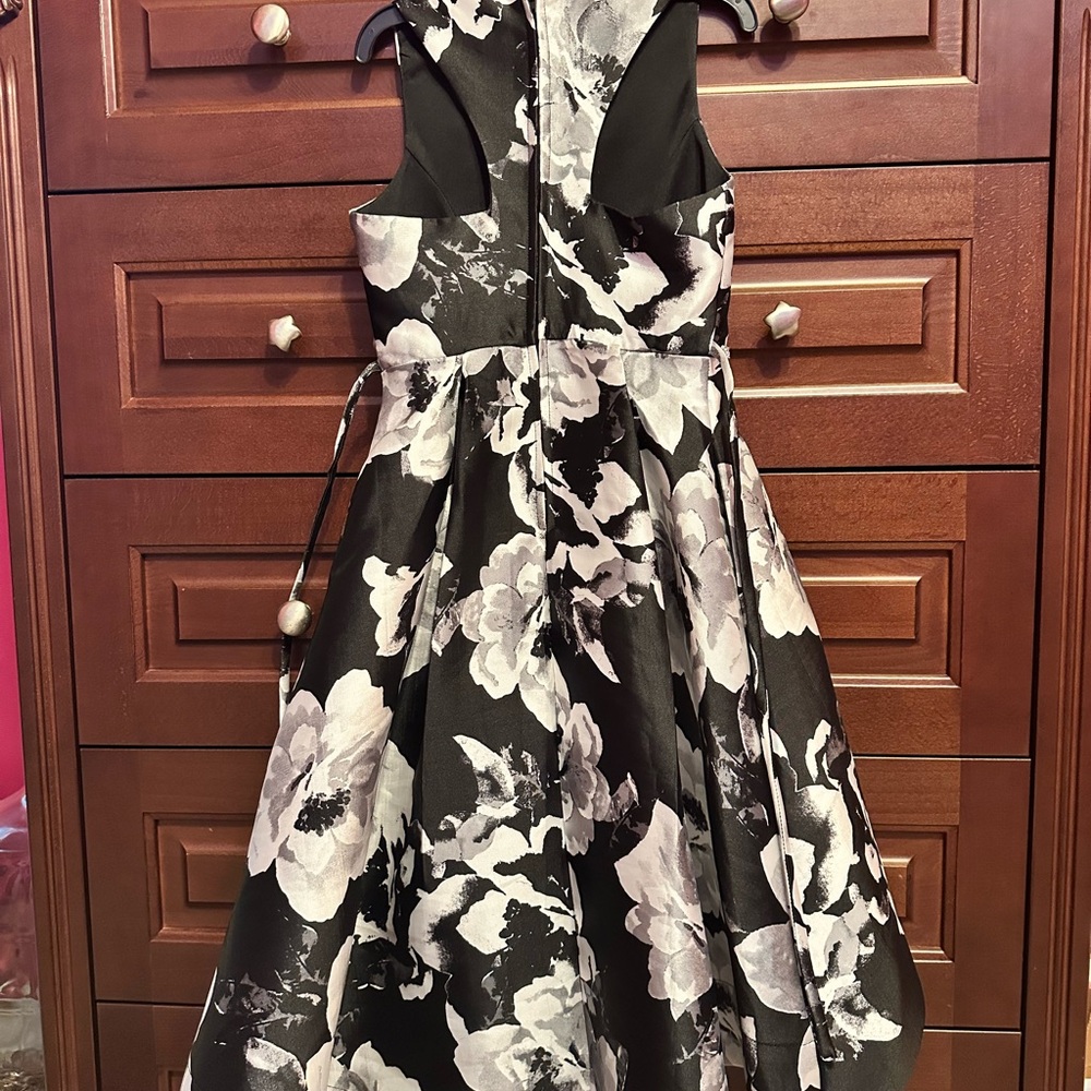 Floral High-Low Dress - Picture 2 of 5